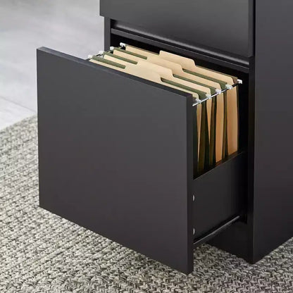 Scrivania Moderna Como con 3 Cassetti - Ampia Superficie di Lavoro, Organizzazione Contenuta