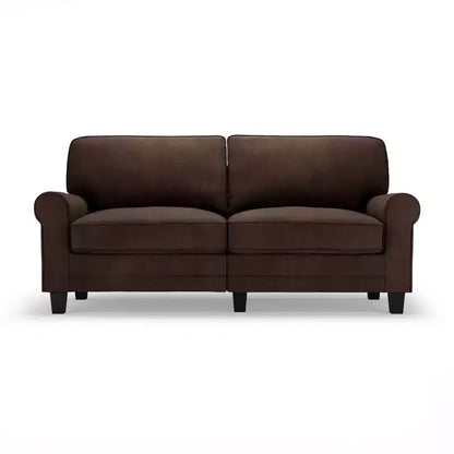 73" RTA Copenhagen Collection Sofa Rye Brown - Serta