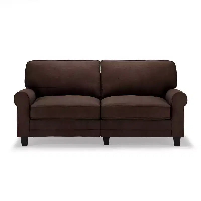 Divano 73" della Copenhagen Collection in Rye Brown - Stile Moderno, Seduta Confortevole