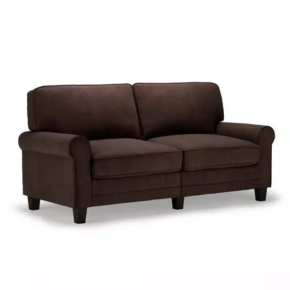Divano 73" della Copenhagen Collection in Rye Brown - Stile Moderno, Seduta Confortevole
