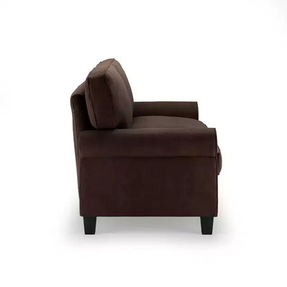 Divano 73" della Copenhagen Collection in Rye Brown - Stile Moderno, Seduta Confortevole