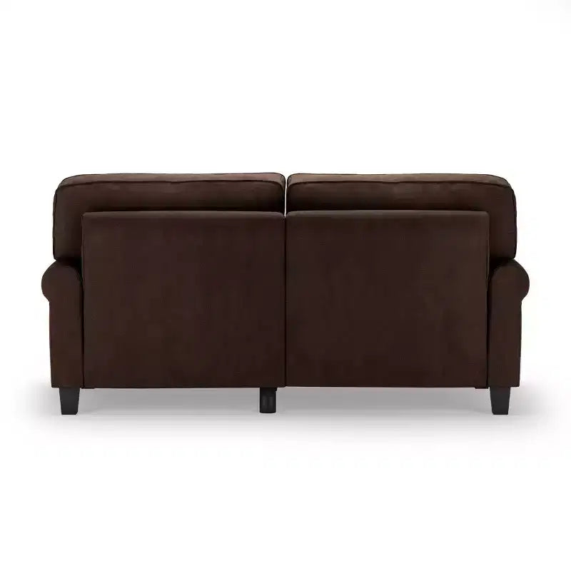 Divano 73" della Copenhagen Collection in Rye Brown - Stile Moderno, Seduta Confortevole
