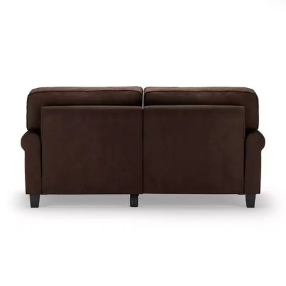 Divano 73" della Copenhagen Collection in Rye Brown - Stile Moderno, Seduta Confortevole