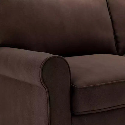 Divano 73" della Copenhagen Collection in Rye Brown - Stile Moderno, Seduta Confortevole