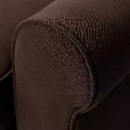 Divano 73" della Copenhagen Collection in Rye Brown - Stile Moderno, Seduta Confortevole