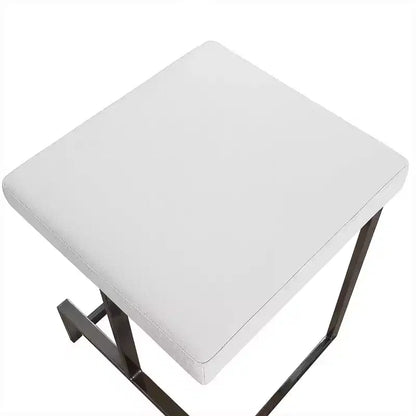 Consolle moderna rettangolare in finto marmo - Piano in pietra, Base in acciaio inossidabile spazzolato
