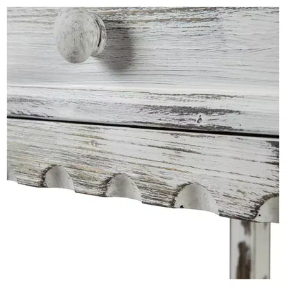 Tavolino rustico da salotto - Finitura anticata, Legno massello, Stile rustico