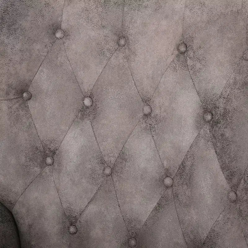 Poltrona reclinabile Walder Tufted - Design classico a spinta, rivestimento in microfibra, supporto lombare