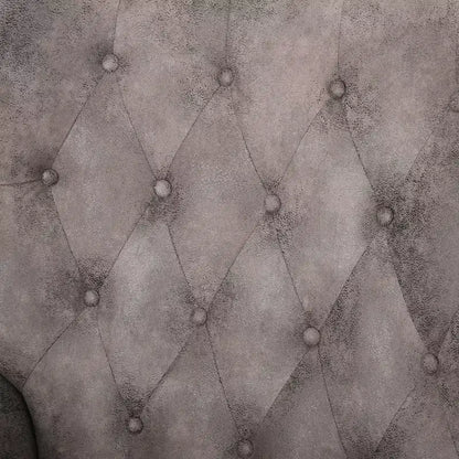 Poltrona reclinabile Walder Tufted - Design classico a spinta, rivestimento in microfibra, supporto lombare