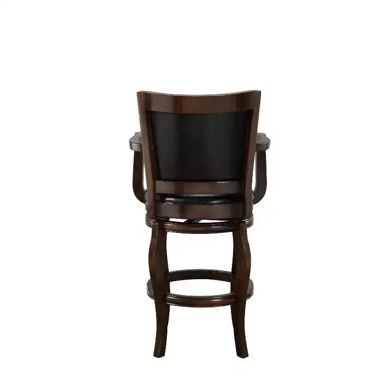 Sgabello Jones da 29" - Design Classico in Legno, Altezza Bancone, Costruzione Robusta