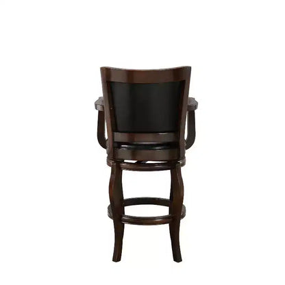 Sgabello Jones da 29" - Design Classico in Legno, Altezza Bancone, Costruzione Robusta