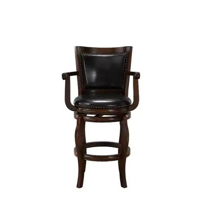 Sgabello Jones da 29" - Design Classico in Legno, Altezza Bancone, Costruzione Robusta