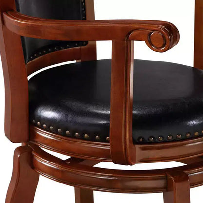 Sgabello Jones da 29" - Design Classico in Legno, Altezza Bancone, Costruzione Robusta