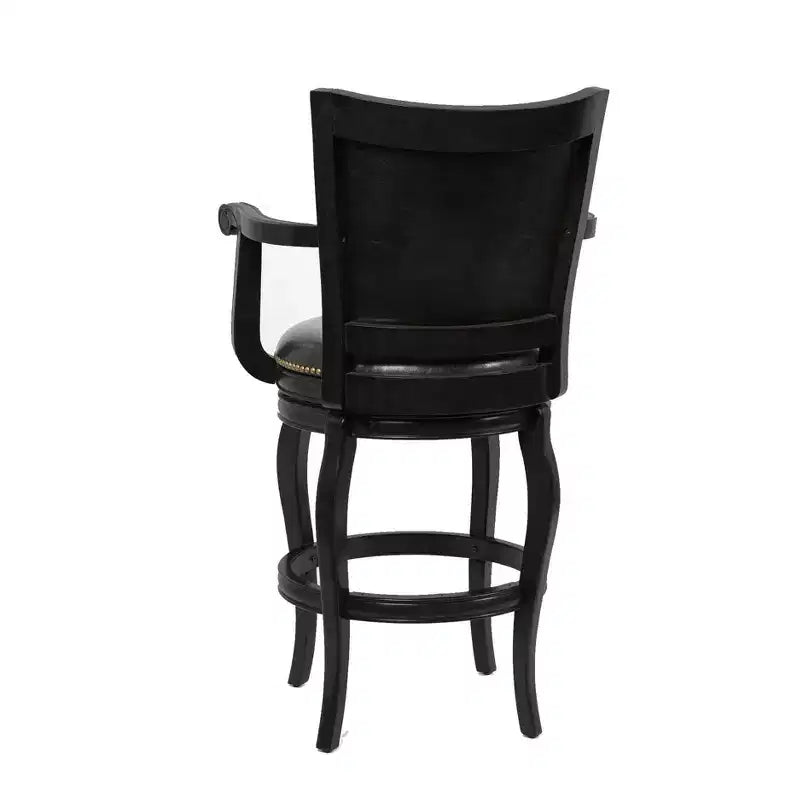 Sgabello Jones da 29" - Design Classico in Legno, Altezza Bancone, Costruzione Robusta