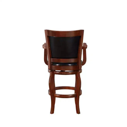 Sgabello Jones da 29" - Design Classico in Legno, Altezza Bancone, Costruzione Robusta
