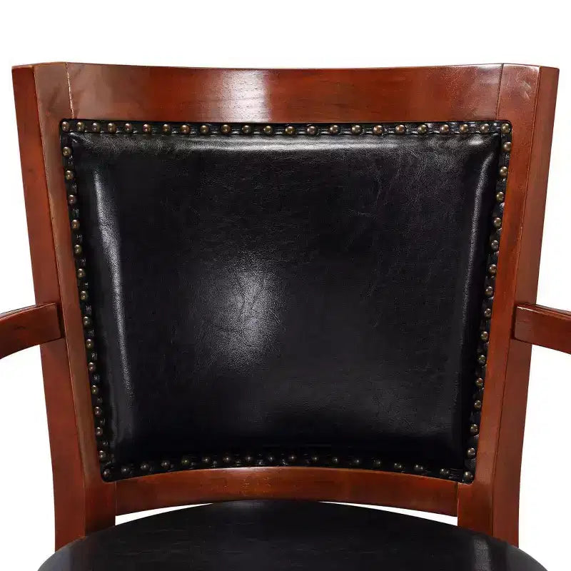 Sgabello Jones da 29" - Design Classico in Legno, Altezza Bancone, Costruzione Robusta