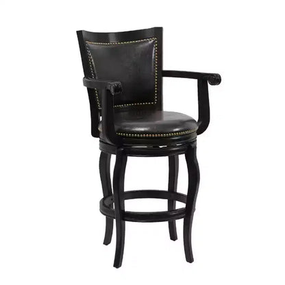 Sgabello Jones da 29" - Design Classico in Legno, Altezza Bancone, Costruzione Robusta